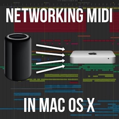 Networking MIDI in Mac OS X